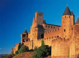Carcassonne, a restored medieval city 