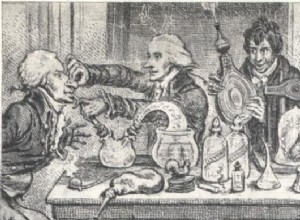 When looking for a remedy for contagious diseases they came across laughing gas 