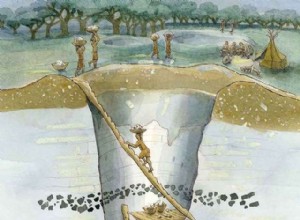 Grimes Graves, a Neolithic site with more than 400 mine shafts up to 14 meters deep 