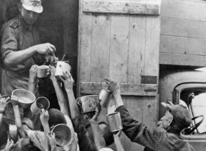 What could you buy for cards in occupied Poland? 