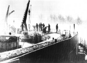 Construction of the Berlin Wall 