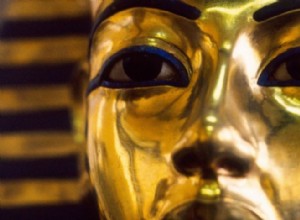 EGYPT. Tutankhamun s beard, broken, badly repaired and soon restored 