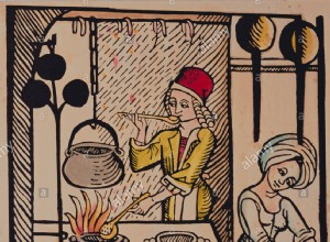 Croutons of Bread and Leeks:Medieval Christmas Recipe 
