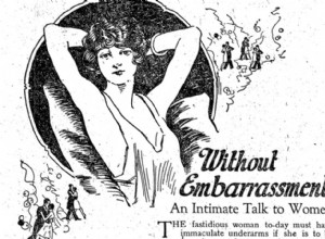 Armpit Hygiene at the beginning of the 1900s:a Recipe 