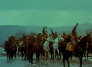 1940:The Greek  horseback  counterattack on Pindos... Cavalry Division in full force! 